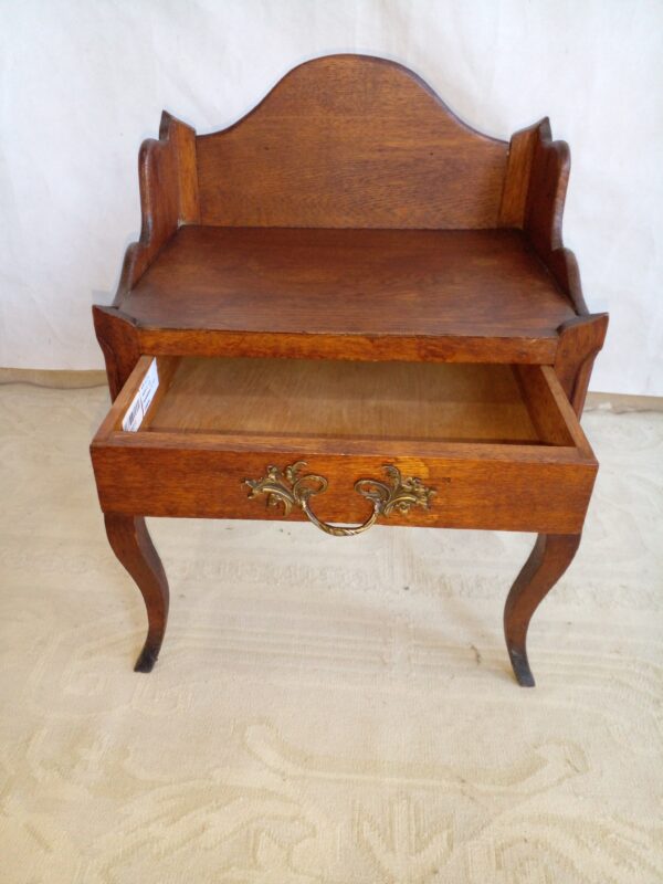 MESA DE LUZ PROVENZAL EN ROBLE PETIT MUEBLE FRANCES. COD: 69502 - Image 9