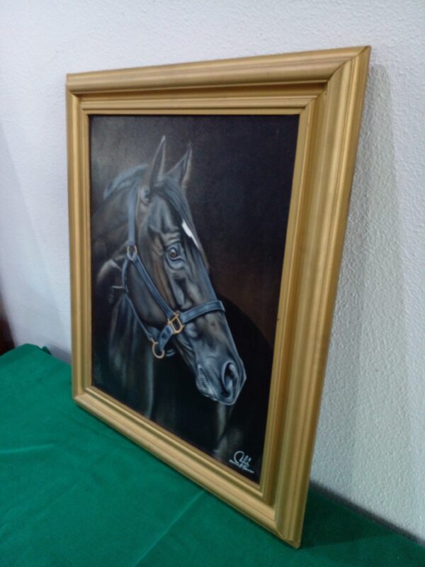 CUADRO AL OLEO PINTOR ENTRERRIANO FABRICIO ULRICH TITULADO EL MORAJU. PRECIO: US$ 250 - Image 4
