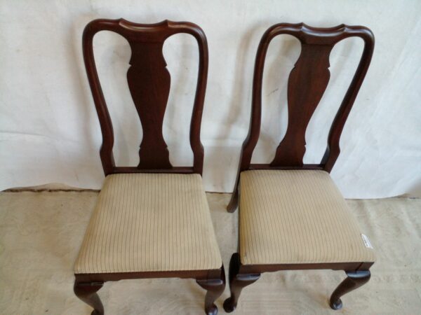 SILLA ESTILO INGLES REINA ANA, MADE IN USA DREXEL HERITAGE. COD: 76919 - Image 5