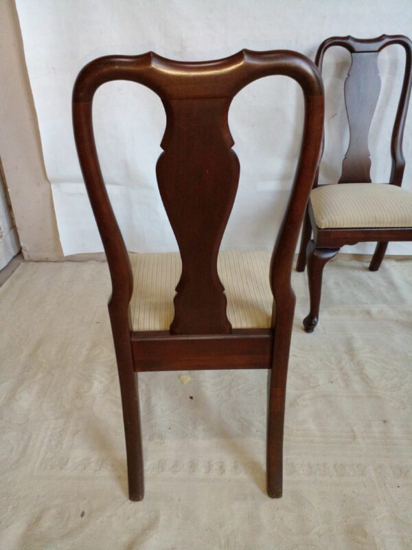 SILLA ESTILO INGLES REINA ANA, MADE IN USA DREXEL HERITAGE. COD: 76919 - Image 10