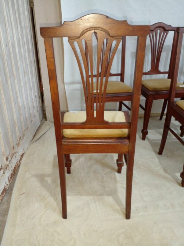 SILLA INGLES THOMPSON 6 SILLAS ANTIGUAS EN CEDRO. COD: 74802 - Image 11