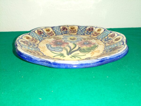 PLATO DECORATIVO CERAMICA ESPAÑOLA CARMINA. COD: 93706 - Image 4