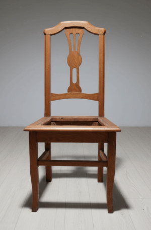 SILLA DE ROBLE ORIGINAL PARA ESTERILLAR O TAPIZAR 6 SILLAS DE ROBLE. COD: 93902