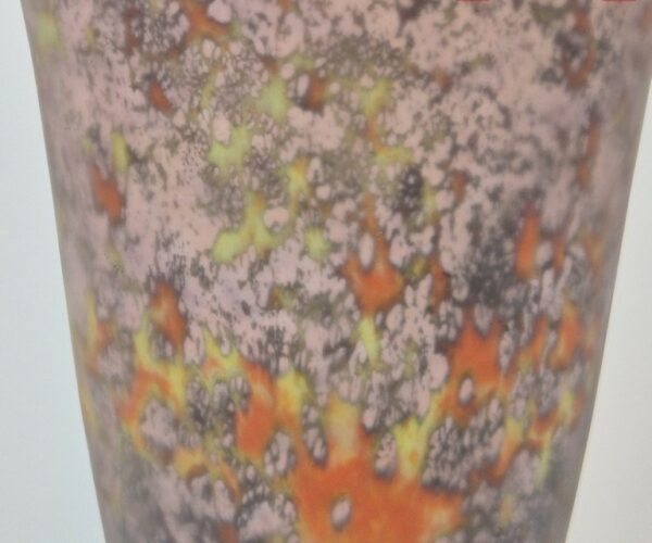 FLORERO VIDRIO ARTISTICO FIRMADO LORRAIN ART DECO FRANCES. COD: 92103 - Image 5