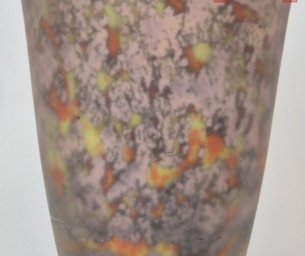 FLORERO VIDRIO ARTISTICO FIRMADO LORRAIN ART DECO FRANCES. COD: 92103 - Image 7