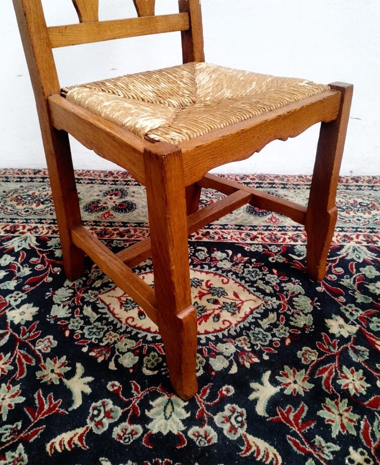 JUEGO DE COMEDOR EN ROBLE ESTILO VASCO PROVENZAL RUSTICO CAMPESTRE. COD: 93401 - Image 14