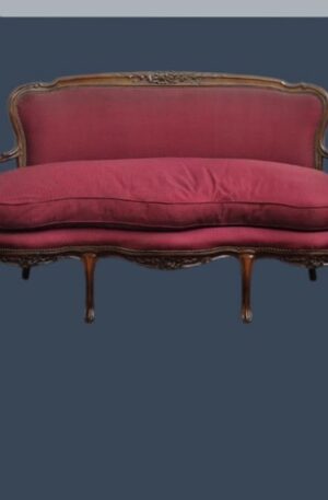 JUEGO DE SILLONES ESTILO FRANCES LUIS XV, JUEGO DE LIVING FRANCES. COD: 94604