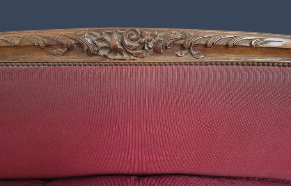 JUEGO DE SILLONES ESTILO FRANCES LUIS XV, JUEGO DE LIVING FRANCES. COD: 94604 - Image 5