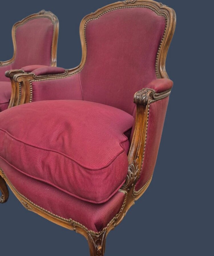 JUEGO DE SILLONES ESTILO FRANCES LUIS XV, JUEGO DE LIVING FRANCES. COD: 94604 - Image 17