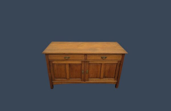 MUEBLE BAJO APARADOR ANTIGUO EN ROBLE ORIGINAL IMPECABLE. COD: 94606 - Image 7