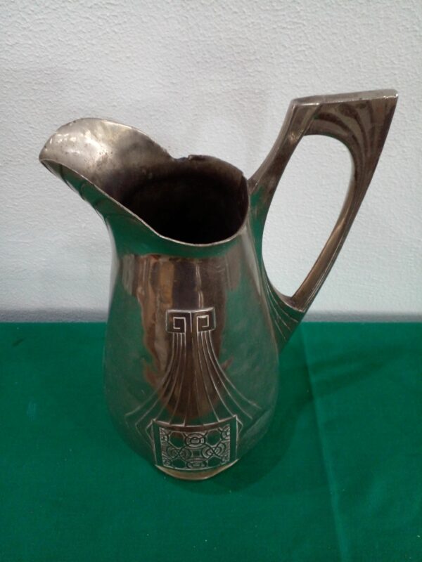 JARRA METAL PLATEADO ALEMAN SELLADO WMF. COD: 95008 - Image 3