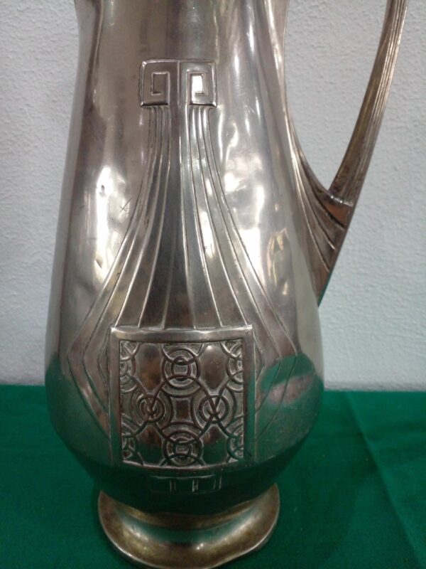 JARRA METAL PLATEADO ALEMAN SELLADO WMF. COD: 95008 - Image 4