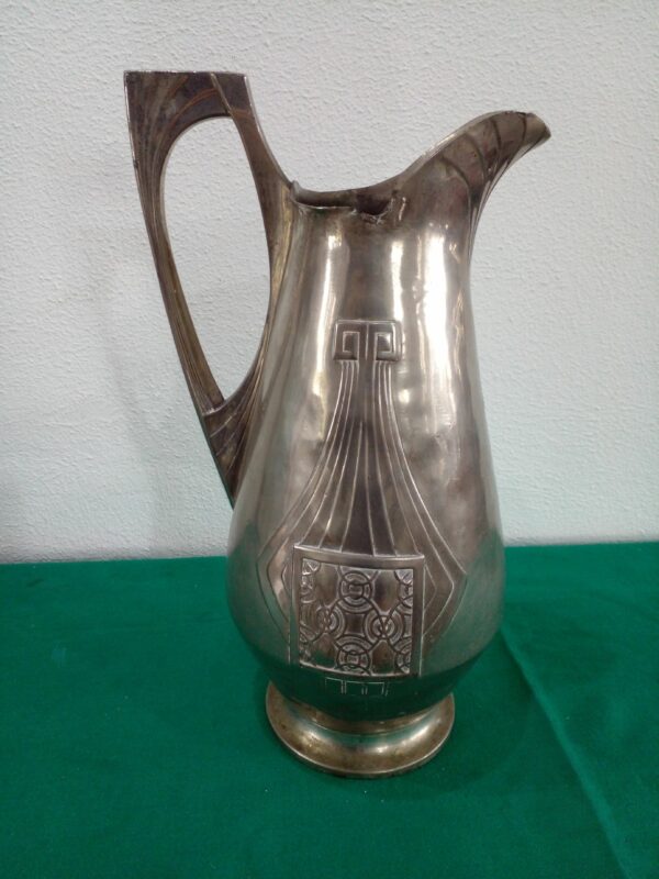 JARRA METAL PLATEADO ALEMAN SELLADO WMF. COD: 95008 - Image 7