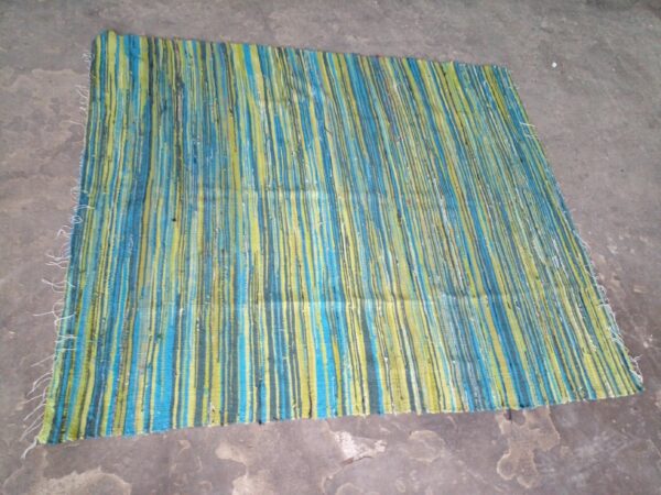 ALFOMBRA RUSTICA TAPIZ TEJIDO ARTESANAL TRAIDA DEL PERU. COD: 85216 - Image 3