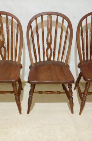 SILLA WINDSOR RESPALDO PALMETA MADERA MACIZA SILLAS COUNTRY. COD: 95007