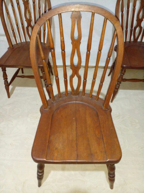 SILLA WINDSOR RESPALDO PALMETA MADERA MACIZA SILLAS COUNTRY. COD: 95007 - Image 6