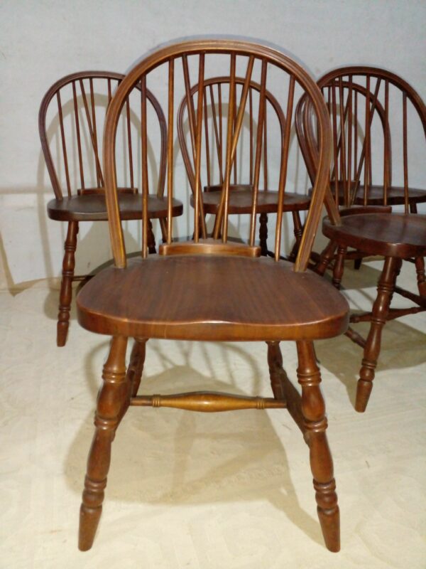 SILLA WINDSOR MADERA MACIZA SILLAS COUNTRY. COD: 95006 - Image 6