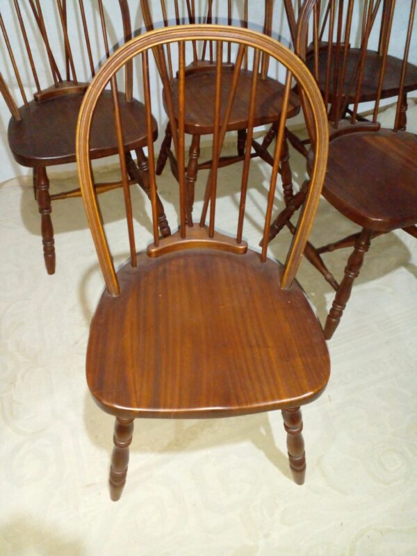 SILLA WINDSOR MADERA MACIZA SILLAS COUNTRY. COD: 95006 - Image 7