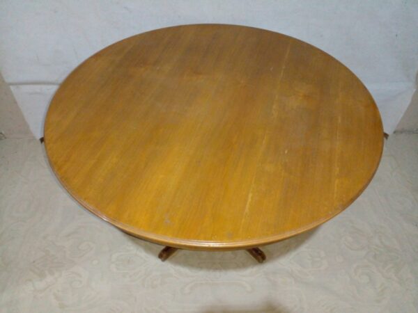 MESA DE COMEDOR ESTILO WINDSOR MESA REDONDA DE COMEDOR DIARIO. COD: 95003 - Image 3