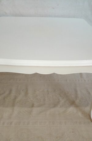 MESA DE COMEDOR ESTILO FRANCES PROVENZAL PATINADA SHABY CHIC. COD: 95801