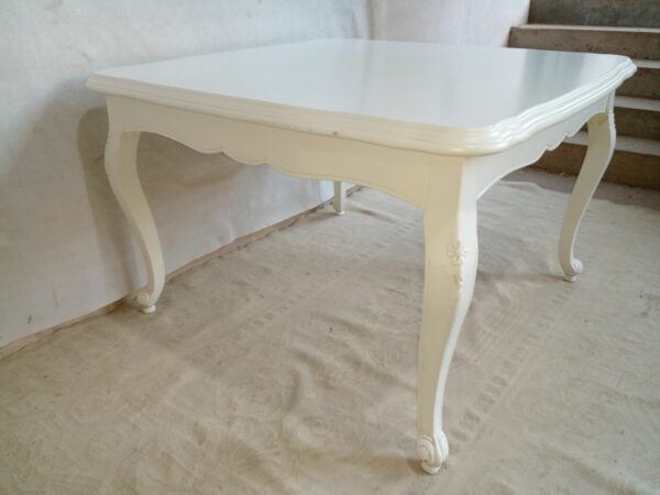 MESA DE COMEDOR ESTILO FRANCES PROVENZAL PATINADA SHABY CHIC. COD: 95801 - Image 8