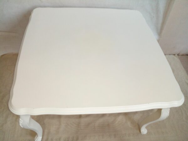 MESA DE COMEDOR ESTILO FRANCES PROVENZAL PATINADA SHABY CHIC. COD: 95801 - Image 9