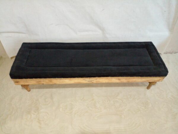 BANQUETA PIE DE CAMA MADERA SELLADA FÜRSTENBERG HOLZ GERMANY. COD: 93913 - Image 3