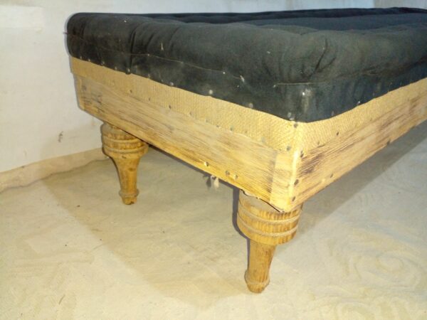 BANQUETA PIE DE CAMA MADERA SELLADA FÜRSTENBERG HOLZ GERMANY. COD: 93913 - Image 6