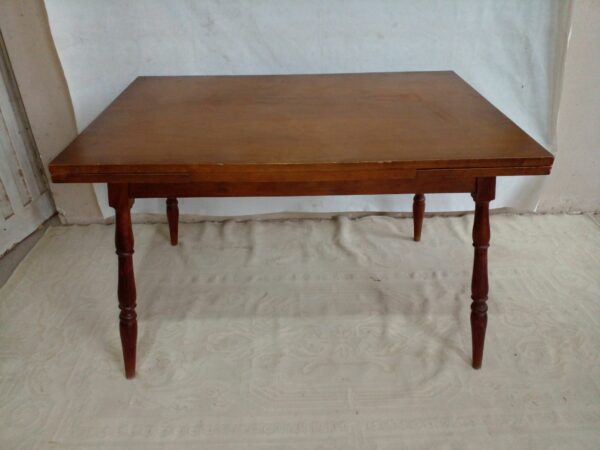 MESA DE COMEDOR ESTILO WINDSOR CON TABLAS DE ALARGUE. COD 93101 - Image 10