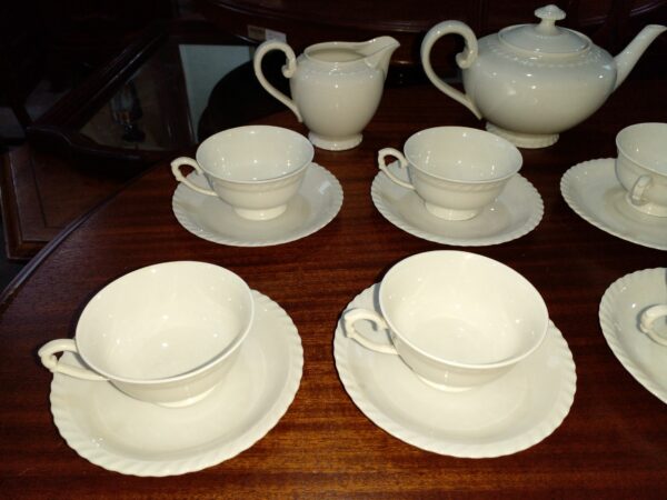 JUEGO DE TE `PORCELANA ALEMANA SELLADA KRAUTHEIM SELB BAVARIA. COD: 95606 - Image 9