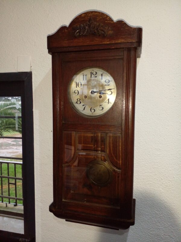 RELOJ DE PARED ANTIGUO MADE IN GERMANY SUENA COMO CARRILLON. COD: 92001