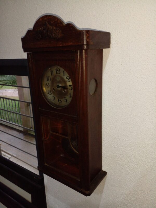 RELOJ DE PARED ANTIGUO MADE IN GERMANY SUENA COMO CARRILLON. COD: 92001 - Image 5