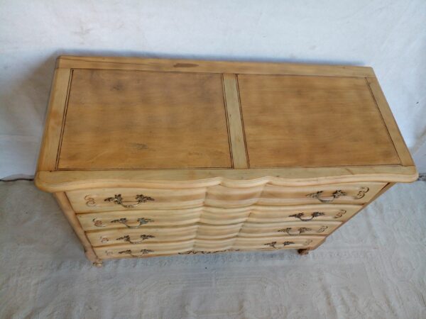 COMODA PROVENZAL ANTIGUA MADERA LAVADA NATURAL 4 CAJONES. COD: 94004 - Image 8
