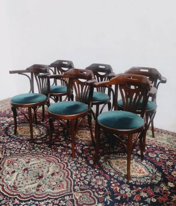 SILLA BAR THONET SILLONCITOS CON REPOSA BRAZO SILLAS THONET. COD: 95505 - Image 6