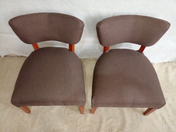 SILLA DE DORMITORIO O BIEN SILLA MATERA VINTAGE TAPIZADO NUEVO. COD: 94102 - Image 6