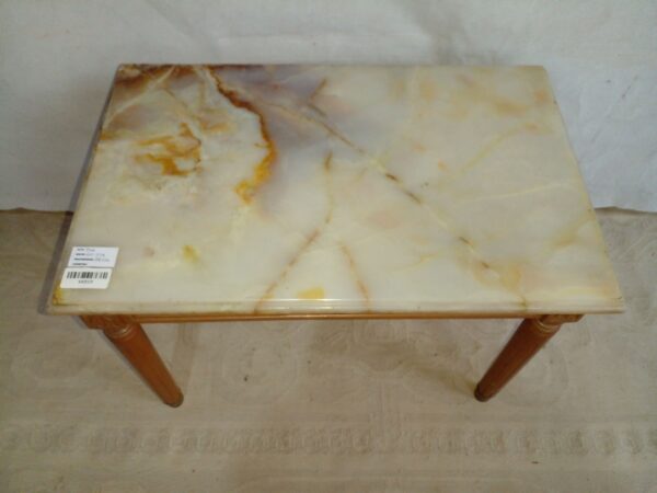 MESA DE SALA ESTILO FRANCES CON MARMOL ONIX MESA RATONA SUPER OFERTA. COD: 96505 - Image 4