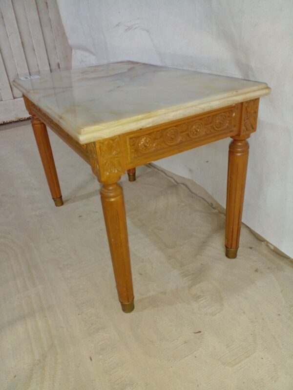 MESA DE SALA ESTILO FRANCES CON MARMOL ONIX MESA RATONA SUPER OFERTA. COD: 96505 - Image 5