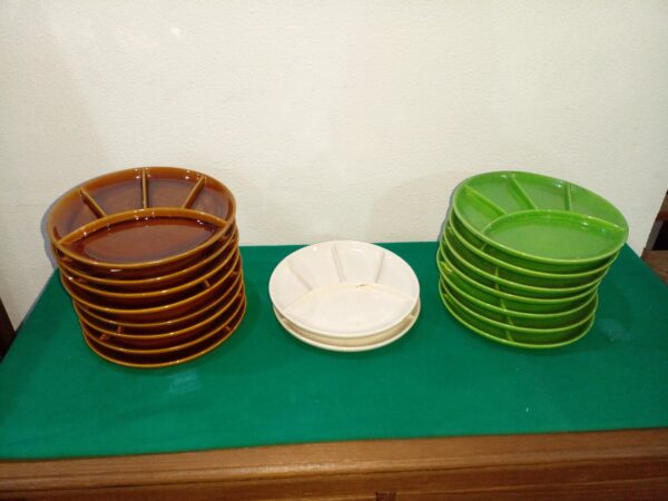 15 PLATOS DE LOZA CON DIVISIONES COPETINERO SUSHI FONDEAU. COD: 96102 - Image 2