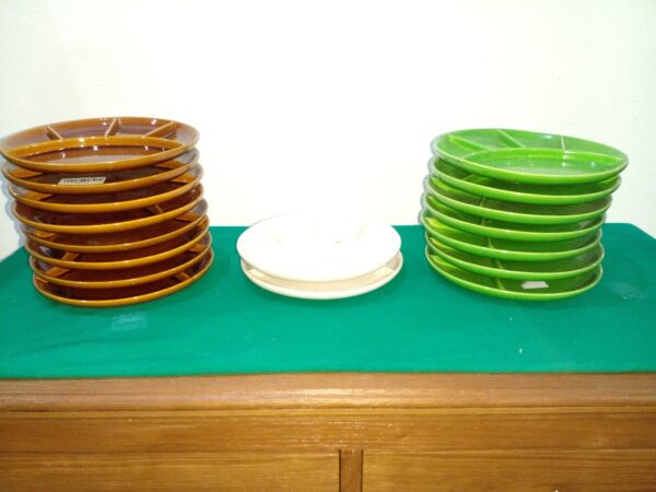15 PLATOS DE LOZA CON DIVISIONES COPETINERO SUSHI FONDEAU. COD: 96102 - Image 3