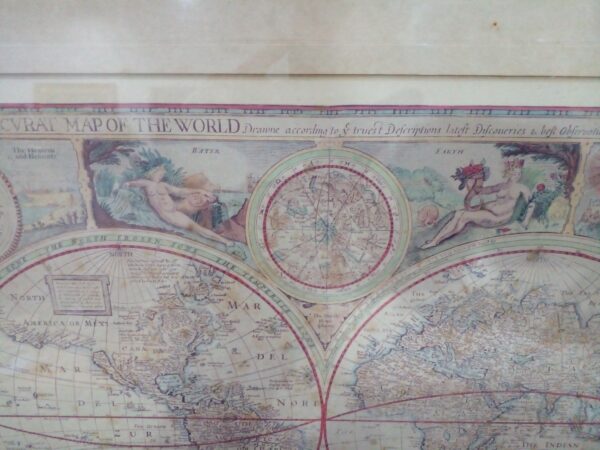 CUADRO MAPA ANTIGUO ENMARCADO IDEAL DECORACION. COD: 96701 - Image 5