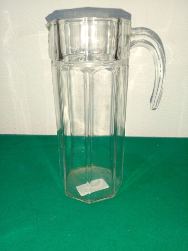 JARRA DE VIDRIO OCTOGONAL IDEAL AGUA O JUGOS. COD: 96106 - Image 7