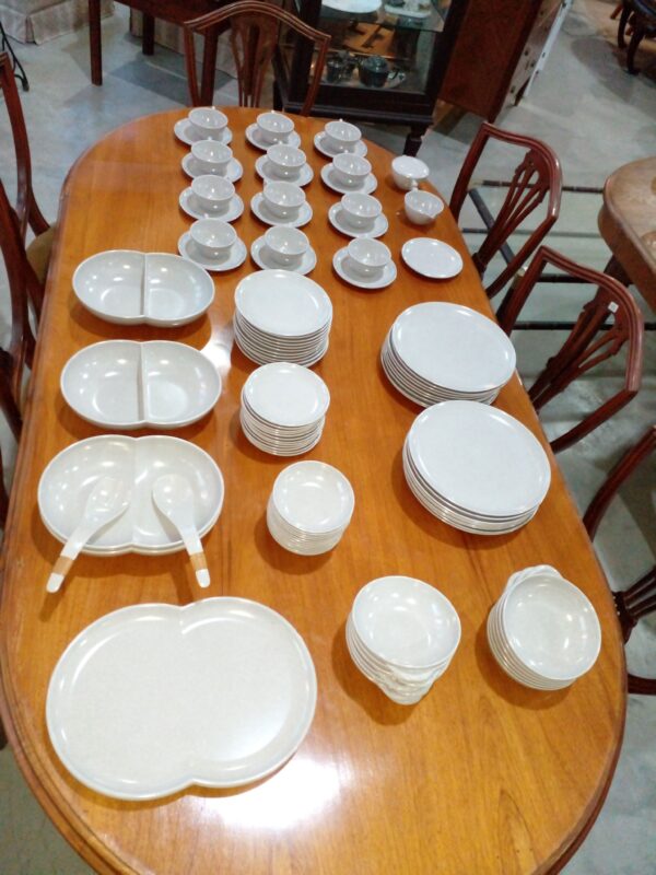 JUEGO DE VAJILLA MELAMINA MADE IN USA, MELMAC BY BRANCHELL. COD: 96107