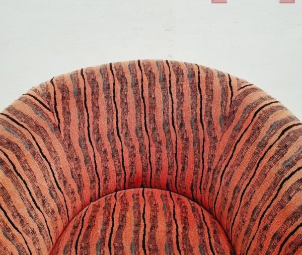 SILLON HERRADURA LINEA MODERNA ESTILO NORDICO TAPIZADO TELA RUSTICA. COD: 96506 - Image 4