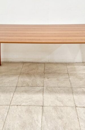 MESA DE DISEÑO DANES NORDICO EN MADERA DE CEREZO BRASILEÑO JATOBA. COD: 96514