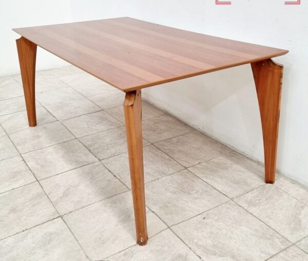 MESA DE DISEÑO DANES NORDICO EN MADERA DE CEREZO BRASILEÑO JATOBA. COD: 96514 - Image 3