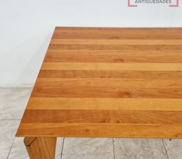 MESA DE DISEÑO DANES NORDICO EN MADERA DE CEREZO BRASILEÑO JATOBA. COD: 96514 - Image 6