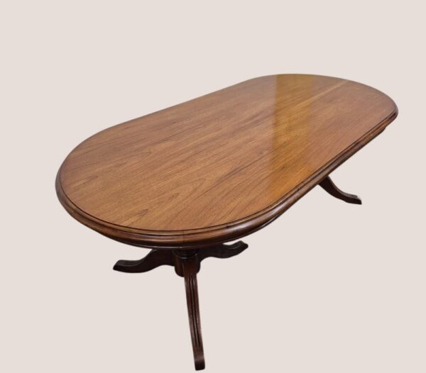 JUEGO DE COMEDOR ESTILO INGLES SHERATON 7 PIEZAS EXCELENTE. COD: 96201 - Image 6