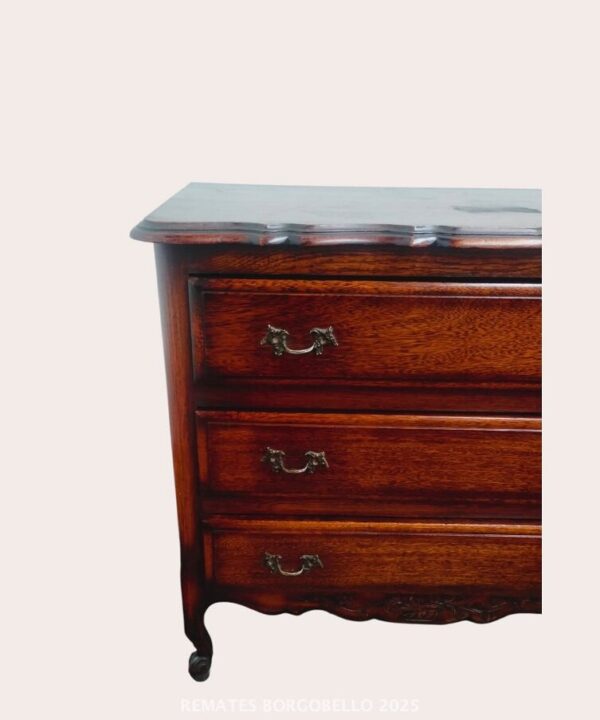 COMODA DE ROBLE ESTILO FRANCES PROVENZAL 3 CAJONES. COD: 96401 - Image 3