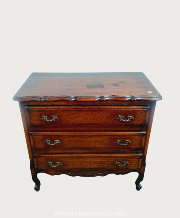 COMODA DE ROBLE ESTILO FRANCES PROVENZAL 3 CAJONES. COD: 96401 - Image 8
