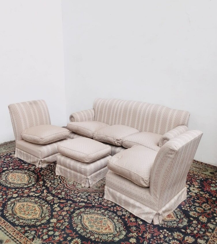 JUEGO DE SILLONES DE ESTILO INGLES MODERNO 4 PIEZAS. COD: 96602 - Image 2
